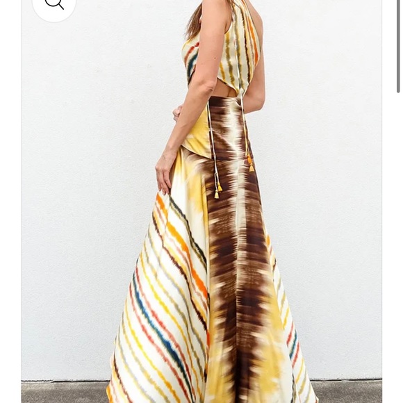 Never worn Shoulder Print Fashion Beach Dress/ bathing-suit - Picture 2 of 5